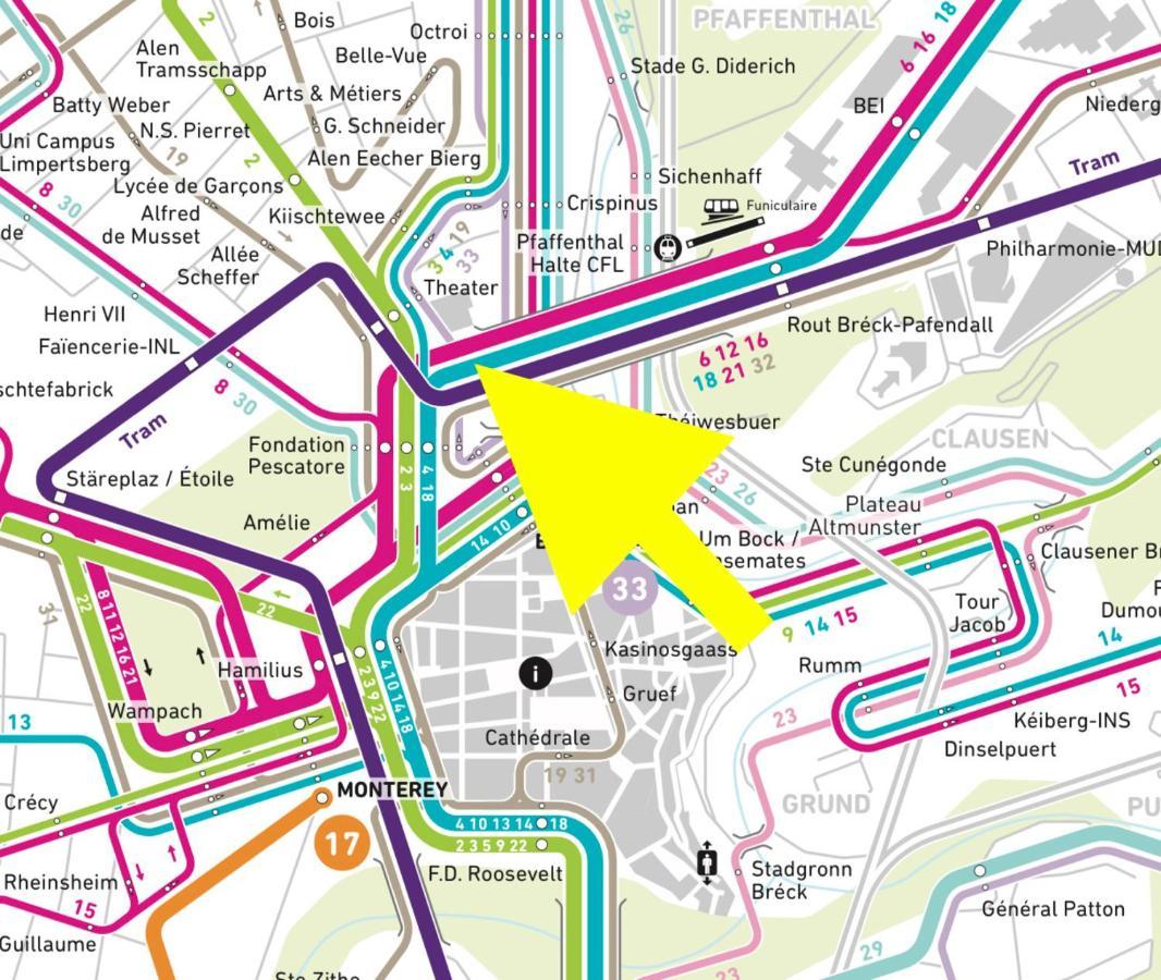 Centrally Located Apartment Luxemburg Kültér fotó